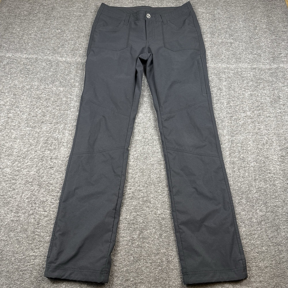 Kuhl Horizn Pants Womens 6 Regular Black Hike Climb Cinch